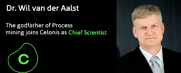 Prof. van der Aalst is the Chief Scientist of Celonis